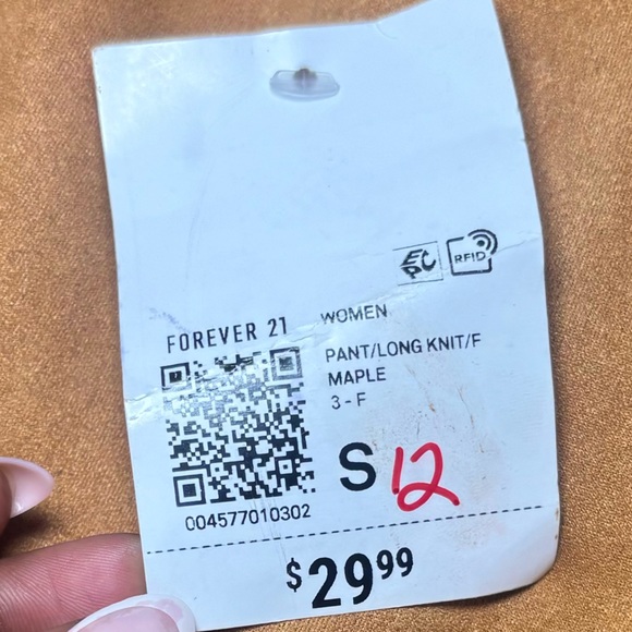 Forever 21 Faux Suede Lace-Up Flare Pants - Picture 3 of 5